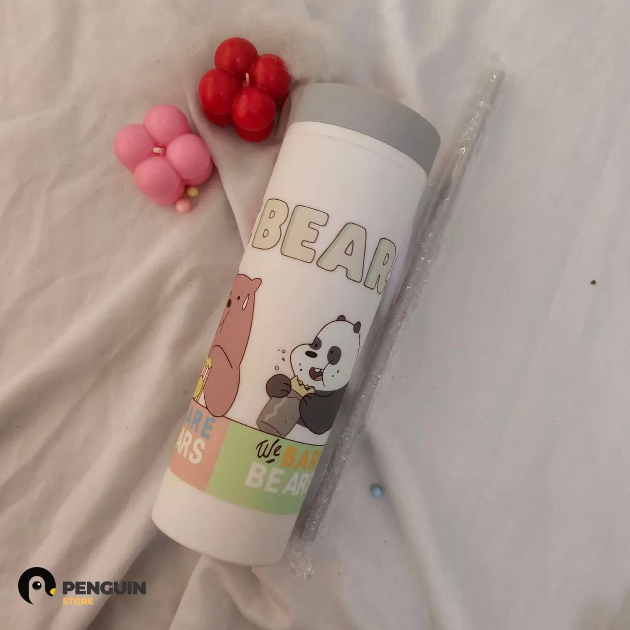 آيس كب "We Bare Bears" الأصلي 473 مل 🐼🐻