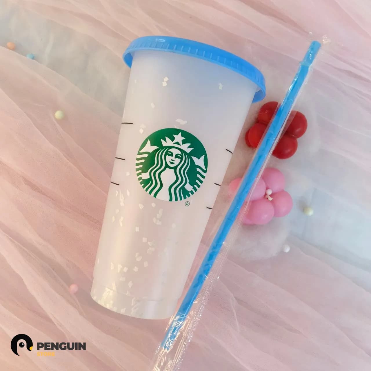 آيس كب "ستاربكس" الأزرق السماوي 710 مل ☕️💙