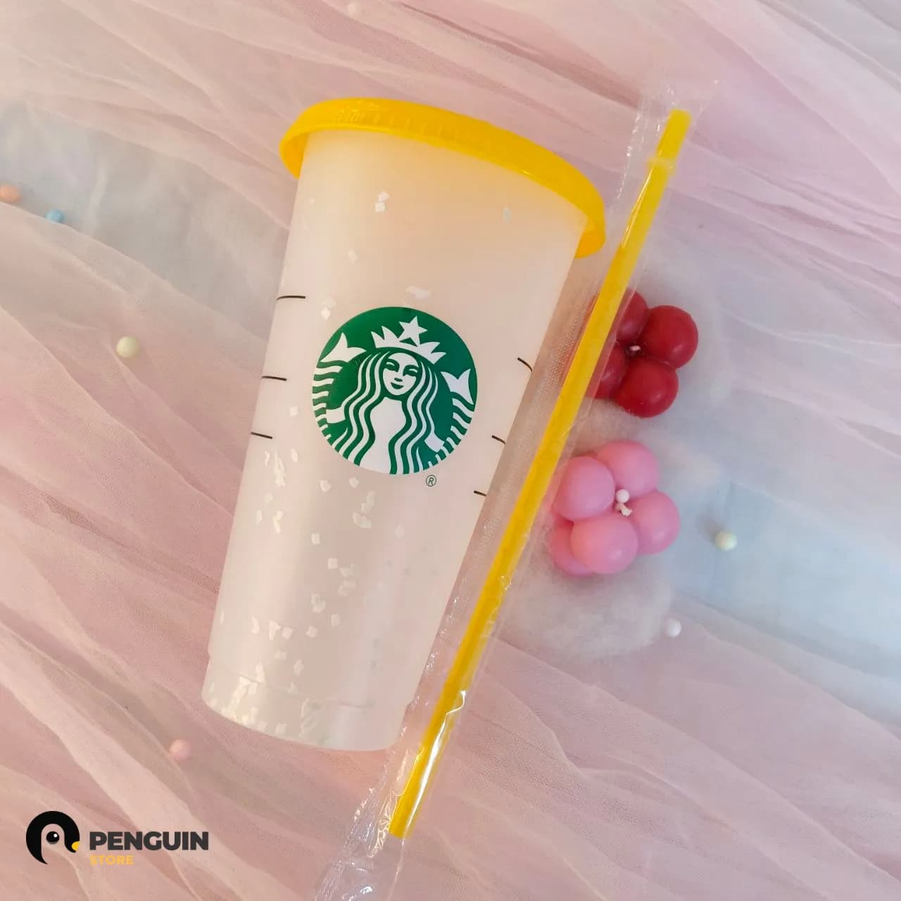 آيس كب "ستاربكس" البرتقالي 710 مل ☕️🧡