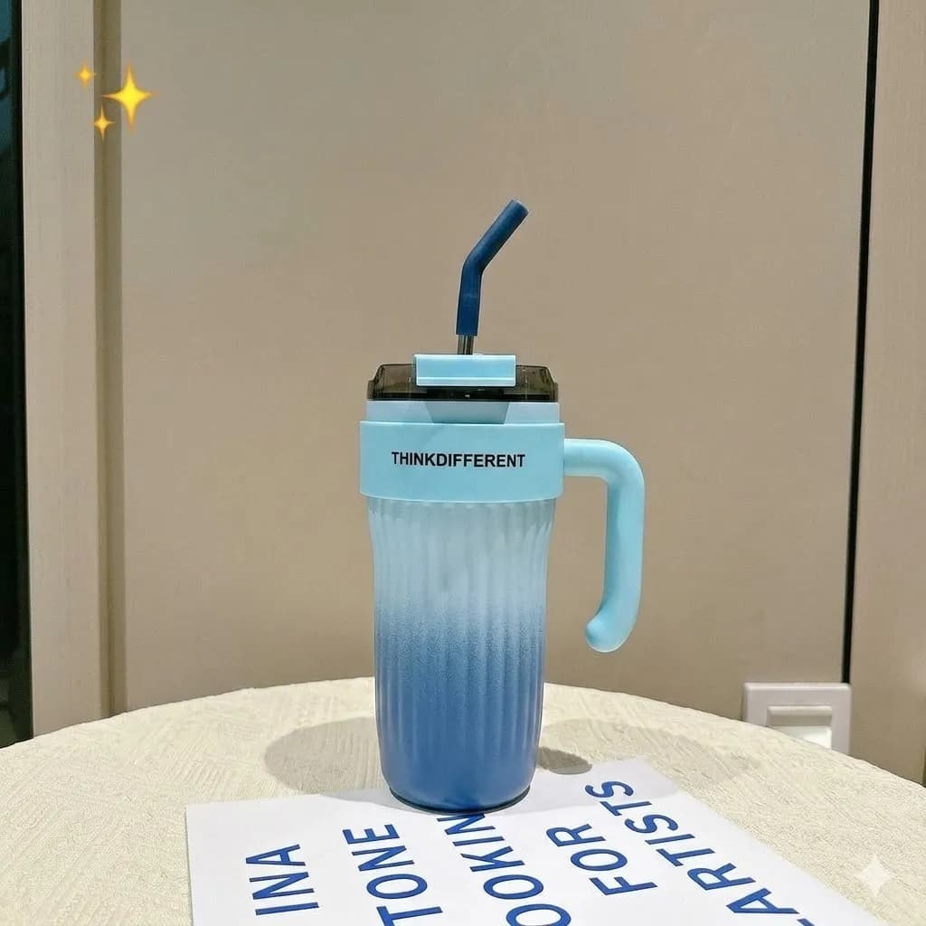 مج حراري هيدرو أزرق 860 مل | Think Different Tumbler