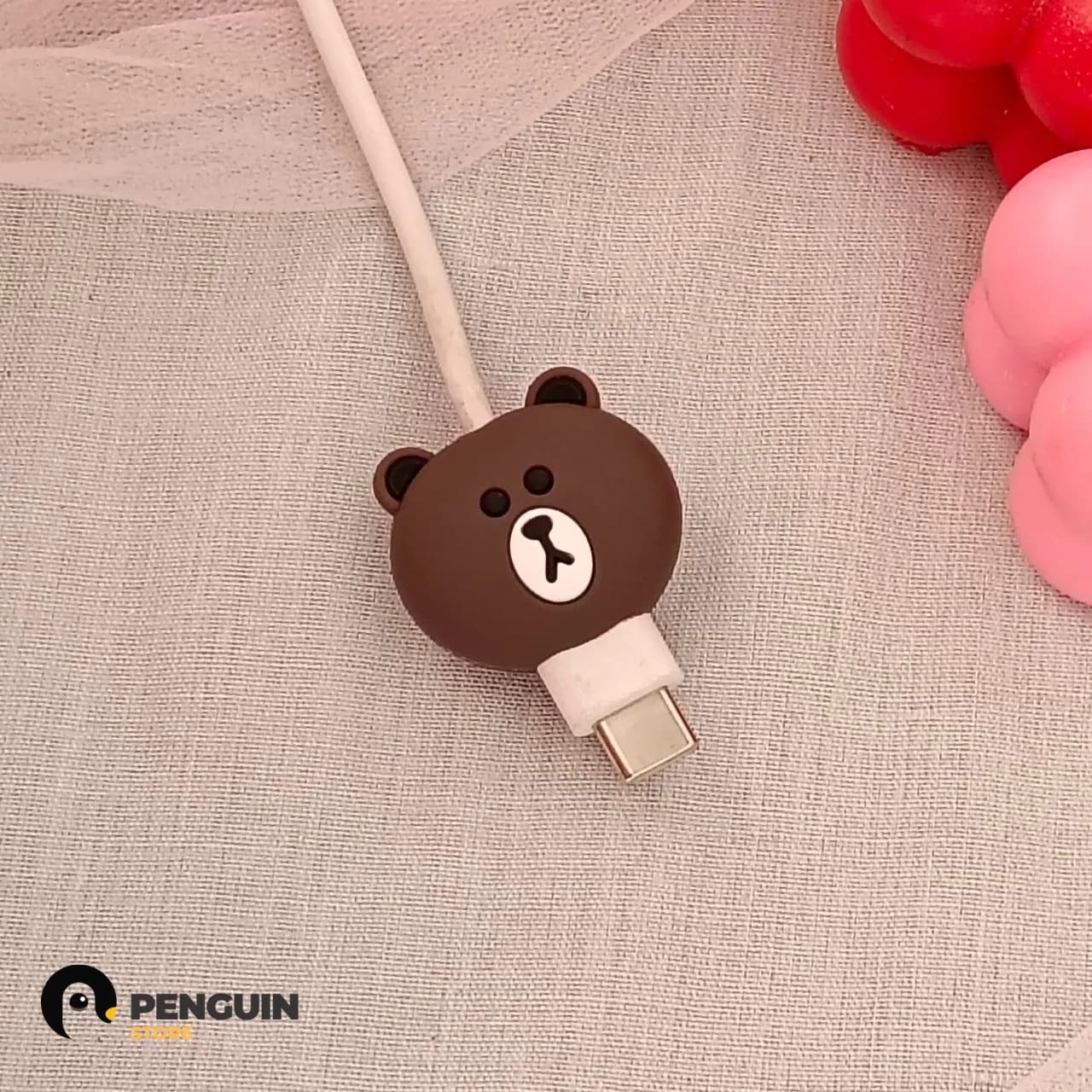 كفر شاحن "براون" (Brown - Line Friends)