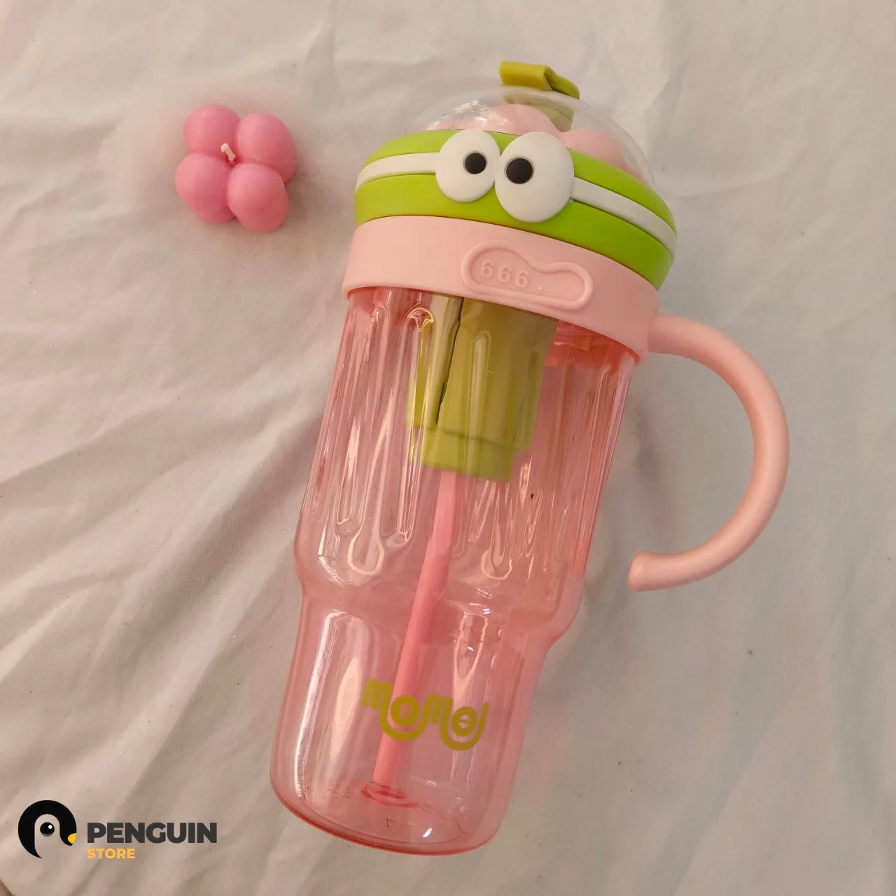 زجاجة مياه "الضفدع الكيوت" 1280 مل 🐸💖