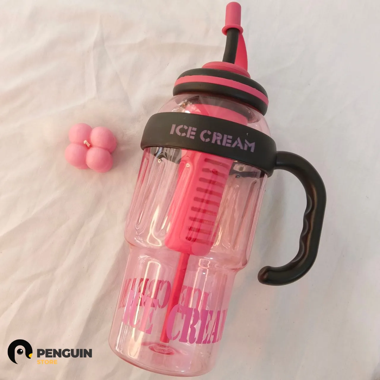 زجاجة مياه "Ice Cream" 1200 مل 🍦💖